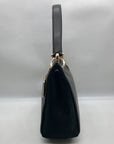 Coach Black Pebbled Leather Mia Shoulder Bag F76921