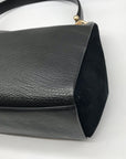 Coach Black Pebbled Leather Mia Shoulder Bag F76921