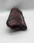 Kotur Pink And Black Snakeskin Clutch