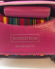 Nordstrom Small Pink Leather Handbag