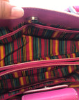 Nordstrom Small Pink Leather Handbag