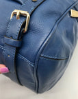 Rebecca Minkoff Blue Leather Cupid Satchel Bag
