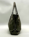 Coach Grey Ashley Ruched Shoulder Bag F15516