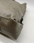 Coach Grey Ashley Ruched Shoulder Bag F15516