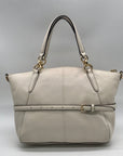 Coach Beige Stardust Studs Small Kelsey Satchel Bag F22312