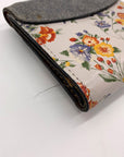 Patricia Nash Gray Mini Meadows Floral Print Bi-Fold Wallet