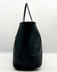 Michael Kors Black Saffiano Leather Jet Set Tote