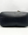 Michael Kors Black Saffiano Leather Jet Set Tote