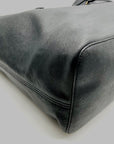 Michael Kors Black Saffiano Leather Jet Set Tote