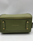 Coach Olive Green Leather Rogue Top Handle Bag C6502