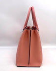 Michael Kors Rose Pink Saffiano Leather Ruby Satchel