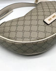 Nine West Beige Logo Milk Byron Hobo Bag