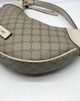 Nine West Beige Logo Milk Byron Hobo Bag