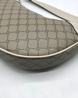 Nine West Beige Logo Milk Byron Hobo Bag