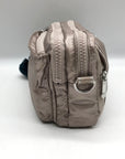 Kipling Metallic Glow Nylon Abanu Convertible Shoulder Bag