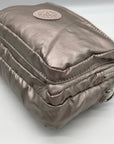 Kipling Metallic Glow Nylon Abanu Convertible Shoulder Bag