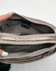 Kipling Metallic Glow Nylon Abanu Convertible Shoulder Bag