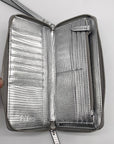 I.N.C. International Concepts Silver Lizard Embossed Wristlet