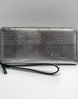I.N.C. International Concepts Silver Lizard Embossed Wristlet