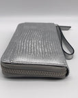 I.N.C. International Concepts Silver Lizard Embossed Wristlet