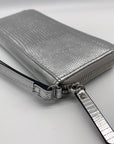 I.N.C. International Concepts Silver Lizard Embossed Wristlet