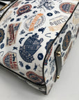 Dooney & Bourke White Pebbled Grain Disney Vacation Club Satchel Bag