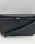 Guess Black Textured Noelle Flap Mini Crossbody