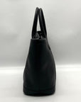 Michael Kors Black Pebbled Leather Medium Luisa Satchel NWT