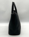 Michael Kors Black Pebbled Leather Medium Luisa Satchel NWT