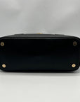 Michael Kors Black Pebbled Leather Medium Luisa Satchel NWT