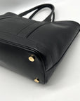 Michael Kors Black Pebbled Leather Medium Luisa Satchel NWT