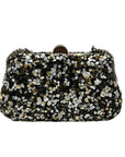 Nina Rock Candy Minaudiere Crystal Life Lock Clutch Bag