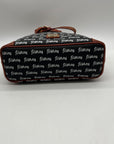 Dooney & Bourke Black And White Miami Dolphins Crossbody Set