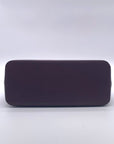 Kate Spade Deep Plum Pebbled Leather Carli Grove Street Satchel Crossbody Bag