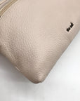 The Sak Off-White Pebbled Leather Sanibel Crossbody Bag