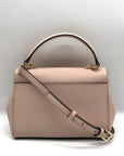 Michael Kors Soft Pink Saffiano Leather Ava Convertible Satchel