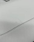 Michael Kors Optic White Leather East West Sallie Tote Bag
