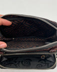 Brighton Brown Wild Tiger Patent Leather Brazos Crossbody