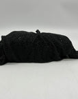 I.N.C International Concepts Black Mesh Pleated Clutch
