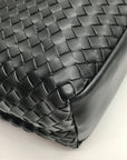 On 34th Black Woven Tote Bag