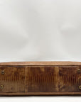 Sterling USA Brown Lizard Embossed Leather Vintage Clutch