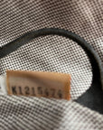 Dooney & Bourke Gray and Black Signature Canvas Shoulder Bag