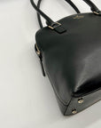 Kate Spade Black Refined Grain Leather Shoulder Bag