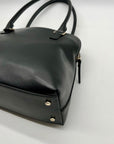 Kate Spade Black Refined Grain Leather Shoulder Bag