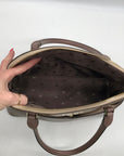 Kate Spade Beige Saffiano Leather Payton Dome Convertible Satchel