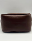 MMS Brands Brown Leather Style Shoulder Bag