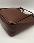 MMS Brands Brown Leather Style Shoulder Bag