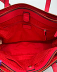 Kate Spade Pink Saffiano Leather Triple Compartment Convertible Satchel Bag