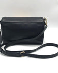 DKNY Black Leather Crossbody Bag