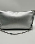 Kate Spade Silver Anya Metallic Shoulder Bag